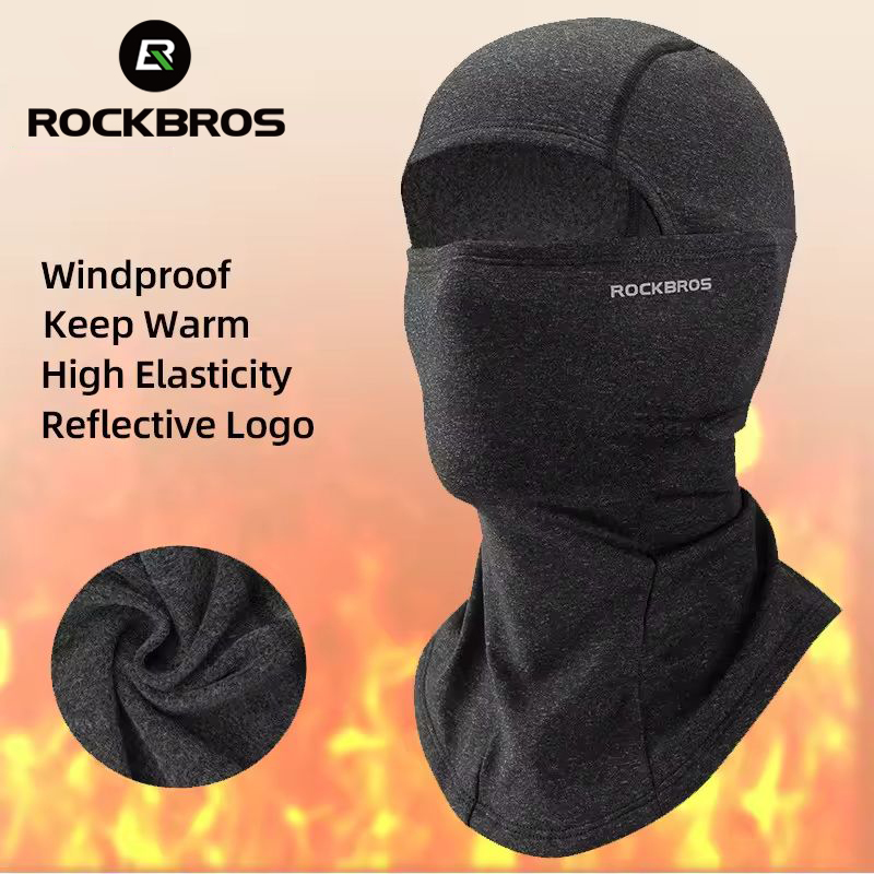 Motorcycle Gear For Woman - ROCKBROS Balaclava Musim Dingin, Masker Penutup
