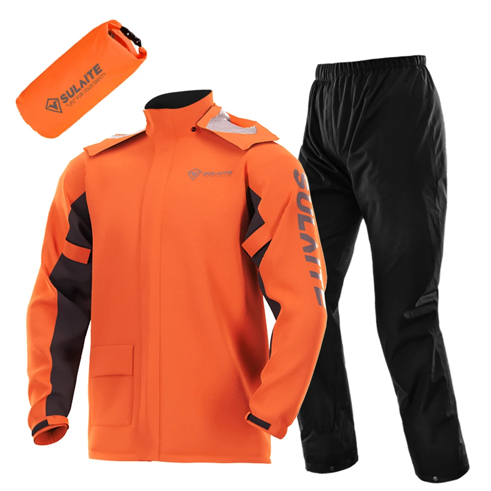 Setelan Jas Hujan Motor Ringan - Motorcycle Gear Mens ulasan dan harga